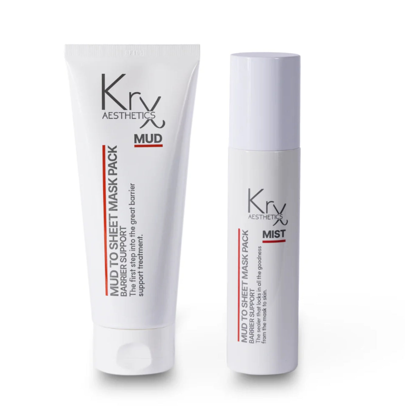 KrX Mud to Sheet Mask Pack