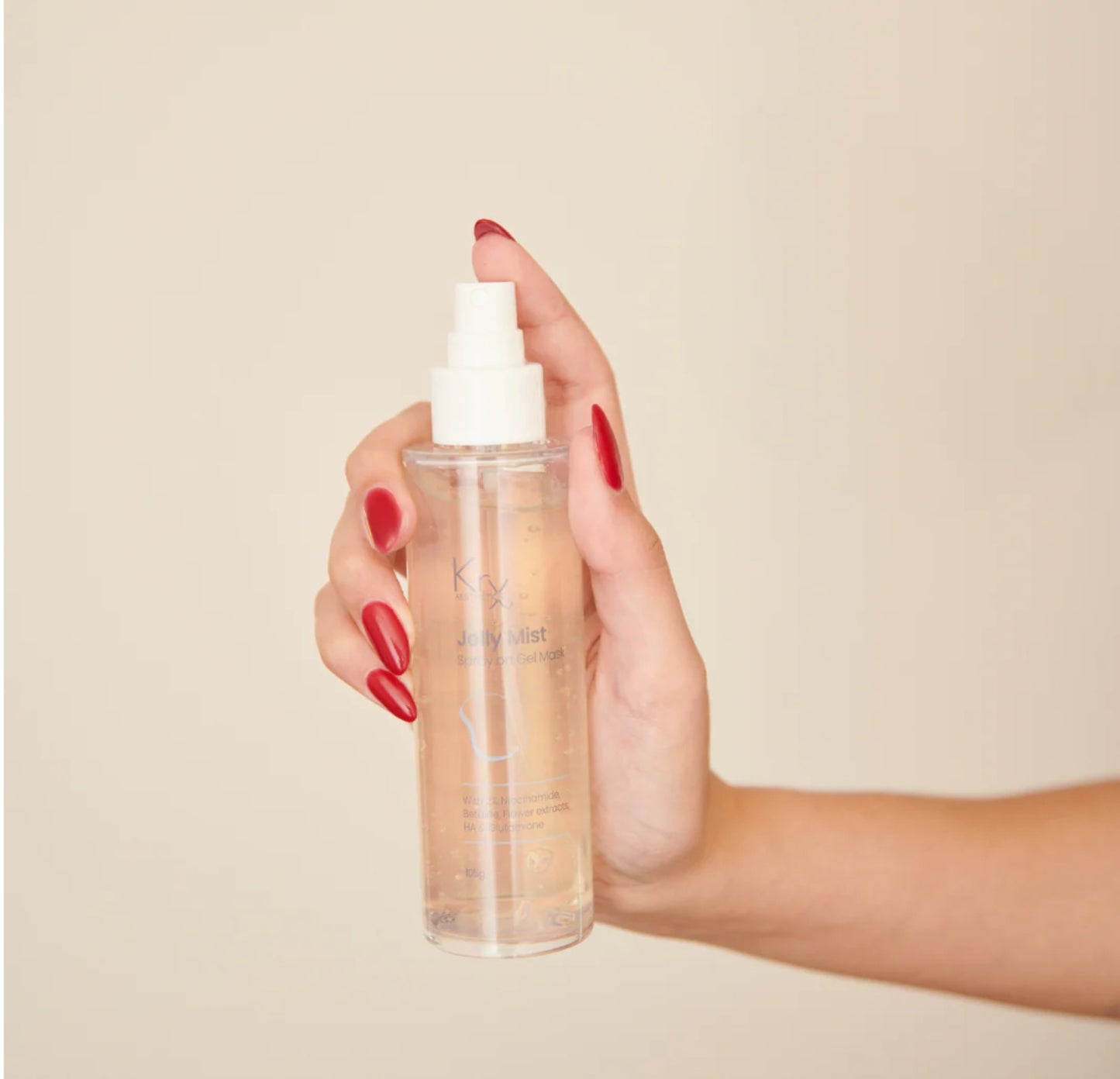 KrX Jelly Mist Spray on Gel Mask